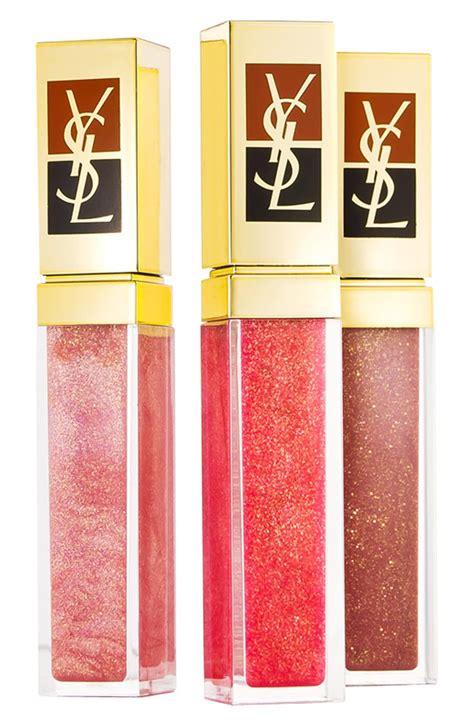 ysl lip gloss gold|ysl lip gloss chart.